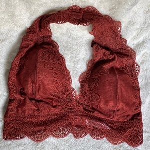 Lace Padded Bralette (Size Medium)